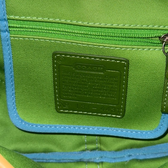 Coach Soho Daisy Leather Twill Hobo Shoulder Bag - Picture 5 of 8